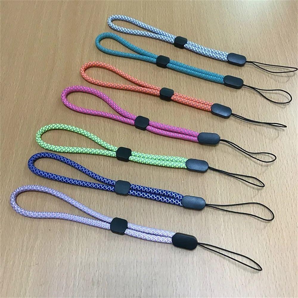 Регулируемый ремешок для сотового телефона Флуоресцентный ремешок для телефона на запястье Цепочка для мобильного телефона DSLR-камера