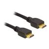 Кабель HDMI DeLOCK - 5 м - Черный - Позолоченные разъемы - 28 AWG