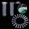 20PCS 5ml Storage Lid Sample Lab Small Vial Centrifuge Tube Round Bottle Plastic