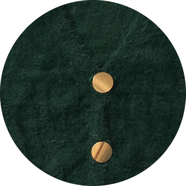 RUGOD Однотонные Элегантные Женские Кардиганы Повседневный Трикотажный Свитер с V-образным вырезом Приталенная Осенне-зимняя Одежда