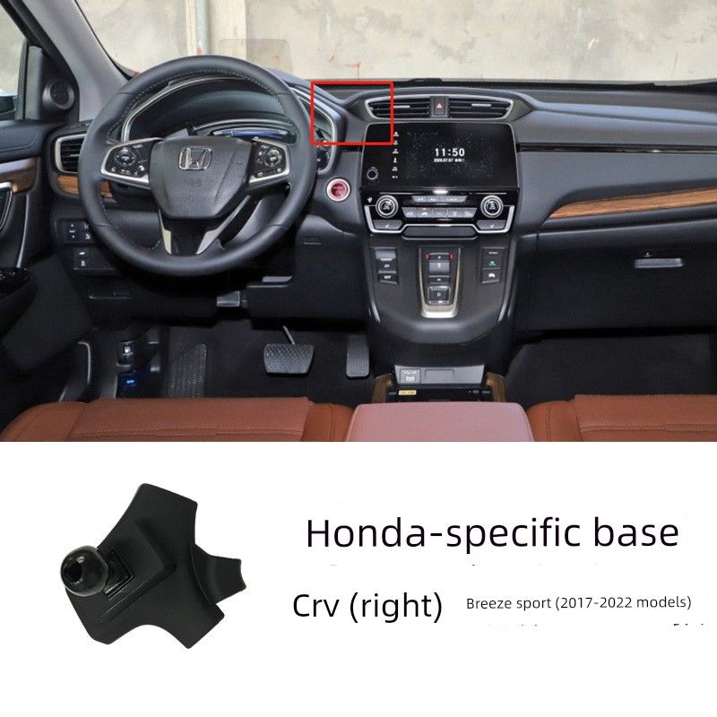 Специальная База для Держателя Телефона в Автомобиль Honda Odyssey Accord Civic Crv City Fit Xrv Vezel