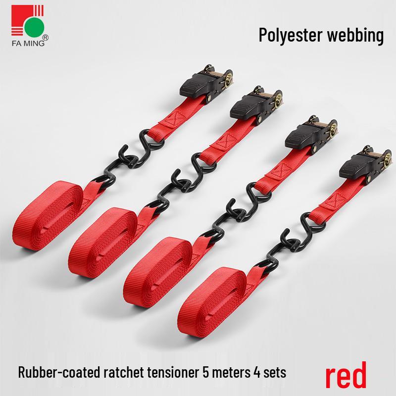 25-мм Полиэстеровые Ременные стяжки с трещоткой для багажа для самостоятельного вождения по бездорожью