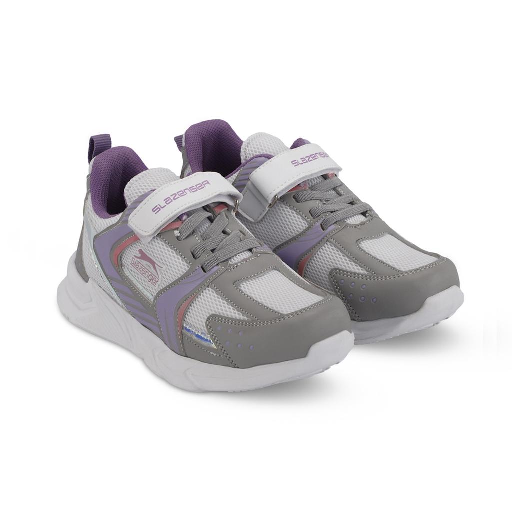 KENDALL-Grey / Fuchsia Kids Sneakers
