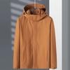 Winter New Outdoor Casual Men's Jacket Three-in-one Solid Color Women's Windproof Waterproof Versatile