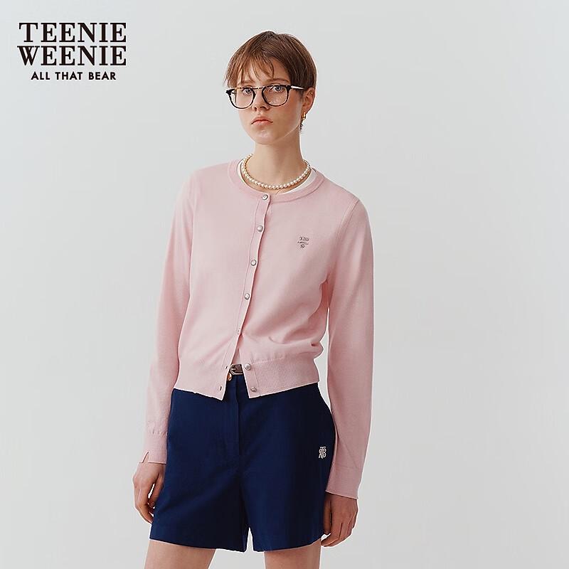 Teenie Weenie Women's Sheep Wool Bear Knitted Cardigan