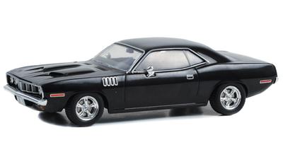 1971 Plymouth Barracuda Черный Джон Уик Глава 4 (2023) Фильм Голливудская Серия 1/43 Литая Модель Машины Greenlight 86641