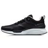 Li Ning Trendy Casual Shock Absorbing Low Top Running Shoes Women Sneaker Black AGLR056-4