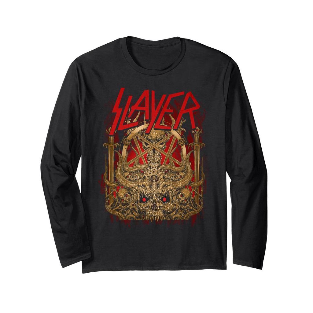 Slayer Demoniacal Opus Long Sleeve T-Shirt Official Band Merchandise Unisex Graphic Tee