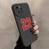 Чехол для телефона с рисунком баскетбольной майки 23 для iPhone 15 14 13 12 11 Pro Max XS X XR 7 8 Plus 15 14, противоударный бампер