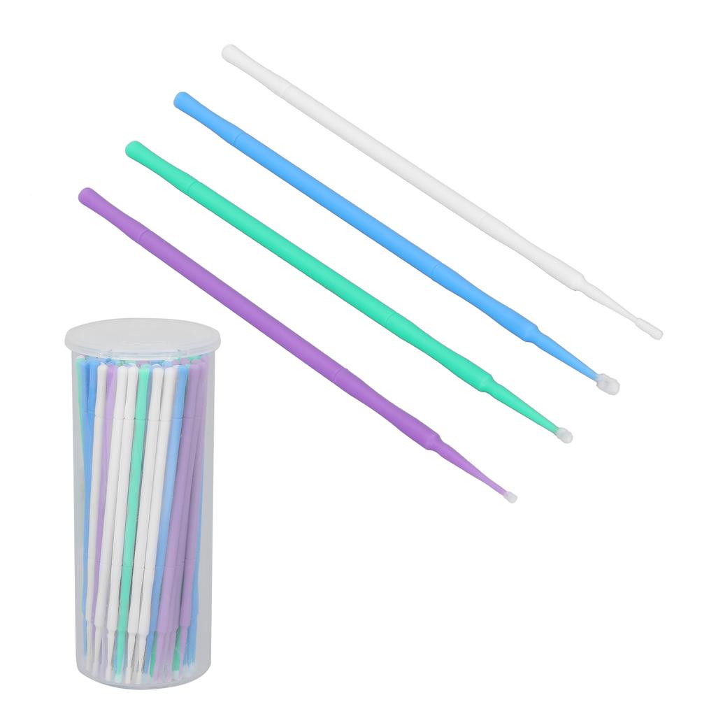 100 шт. Нейлоновая палочка Домашний салон красоты Портативная палочка для чистки микроблейдинга и наращивания ресниц Инструмент для макияжа