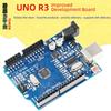 Улучшенный UNO R3 (CH340G) с кабелем передачи данных и штыревым разъемом