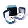 Elegant Velvet Octagonal Jewelry Box for Rings, Bracelets, Necklaces, and Pendants