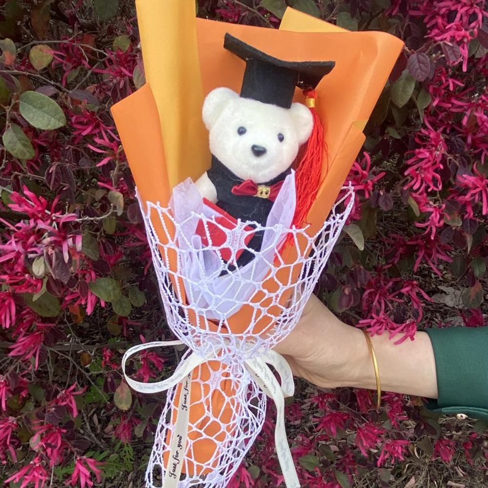 Plush Toy Animal Bouquet Bouquet Decoration Cartoon Lovely Bear New Bear Bouquet