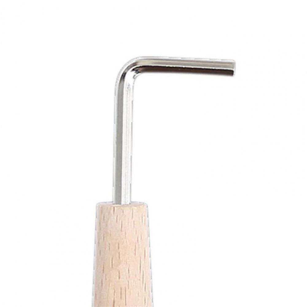 Wooden Handle Guitar Neck Guitar Tool Hex Wrench With Allen Key Guitar Wrench Curvature Of Guitar