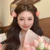Cloth Flower Hair Claw Simulated Flower Hair Crab Clip Small Children Hair Catches  Women