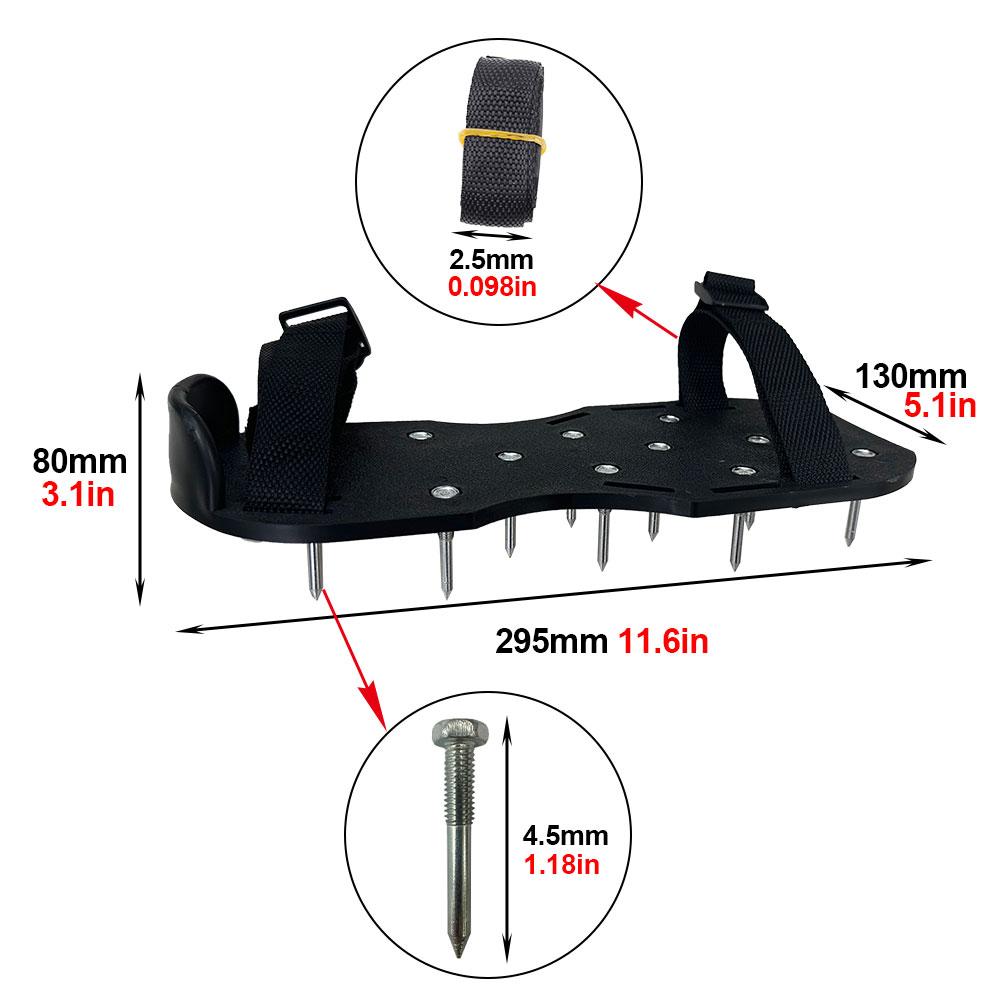 Противоскользящие гвоздевые туфли садовые инструменты обувь для рыхлой почвы цемент самовыравнивающиеся гвоздевые туфли эпоксидная краска для пола набор строительных инструментов