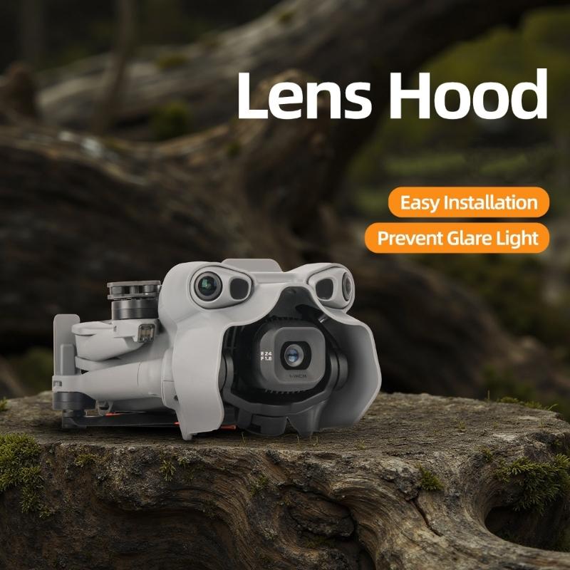 Drones Lens Sunshade With AntiReflective Coating Guard Durability ABS Design For Mini 5Pro Camera Photography Accessories