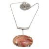 Sunstone Gemstone Mother's Day Ethnic Handmade Silver Jewelry Necklace 20 In