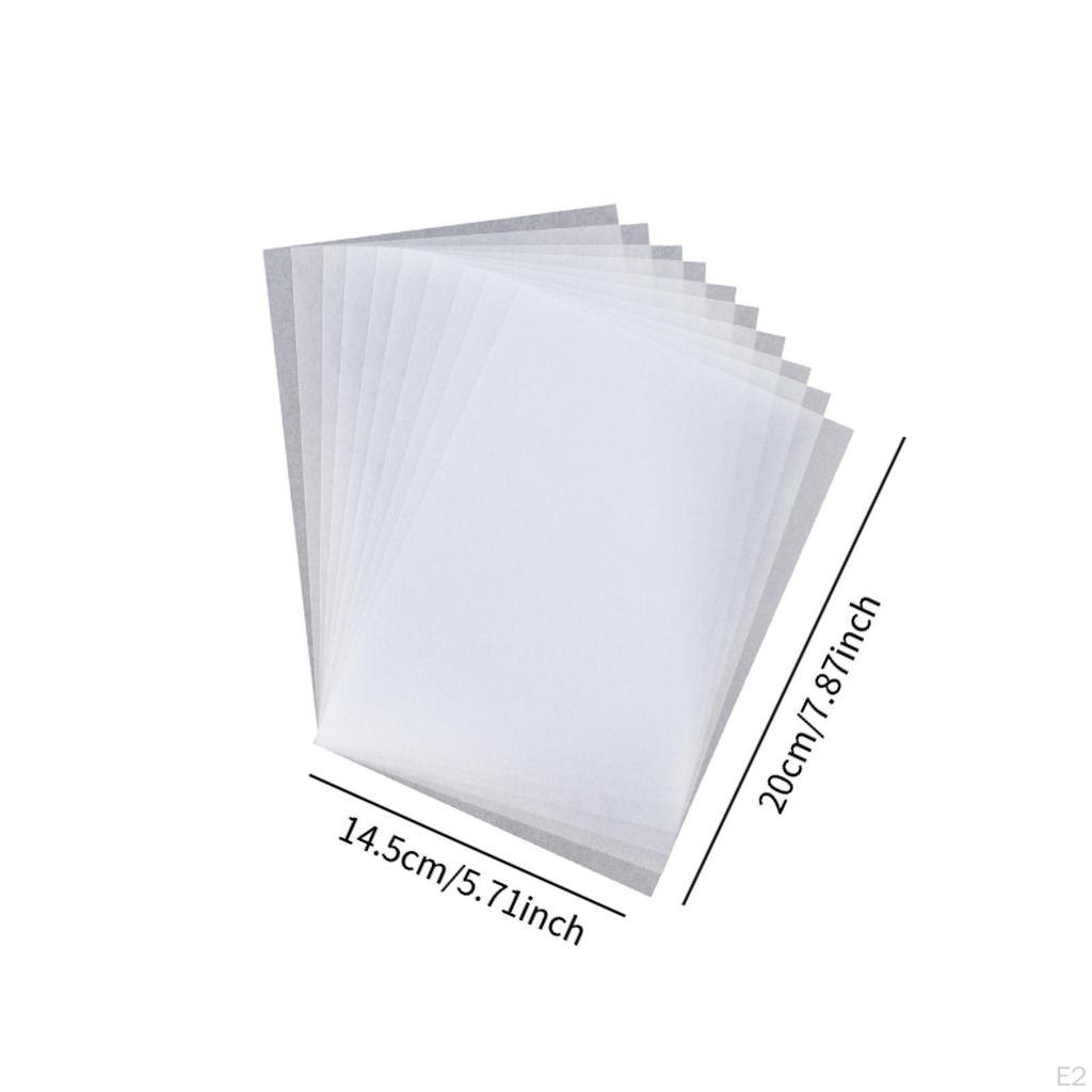10 листов термоусадочной бумаги 5,7x7,8 дюйма для различных поделок ручной работы