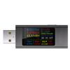 1pc KWS-MX23 USB Ammeter Tester 1.06" IPS Display 4-30V/0-12A Mobile Phone Charging Monitor  Voltage Current Detection