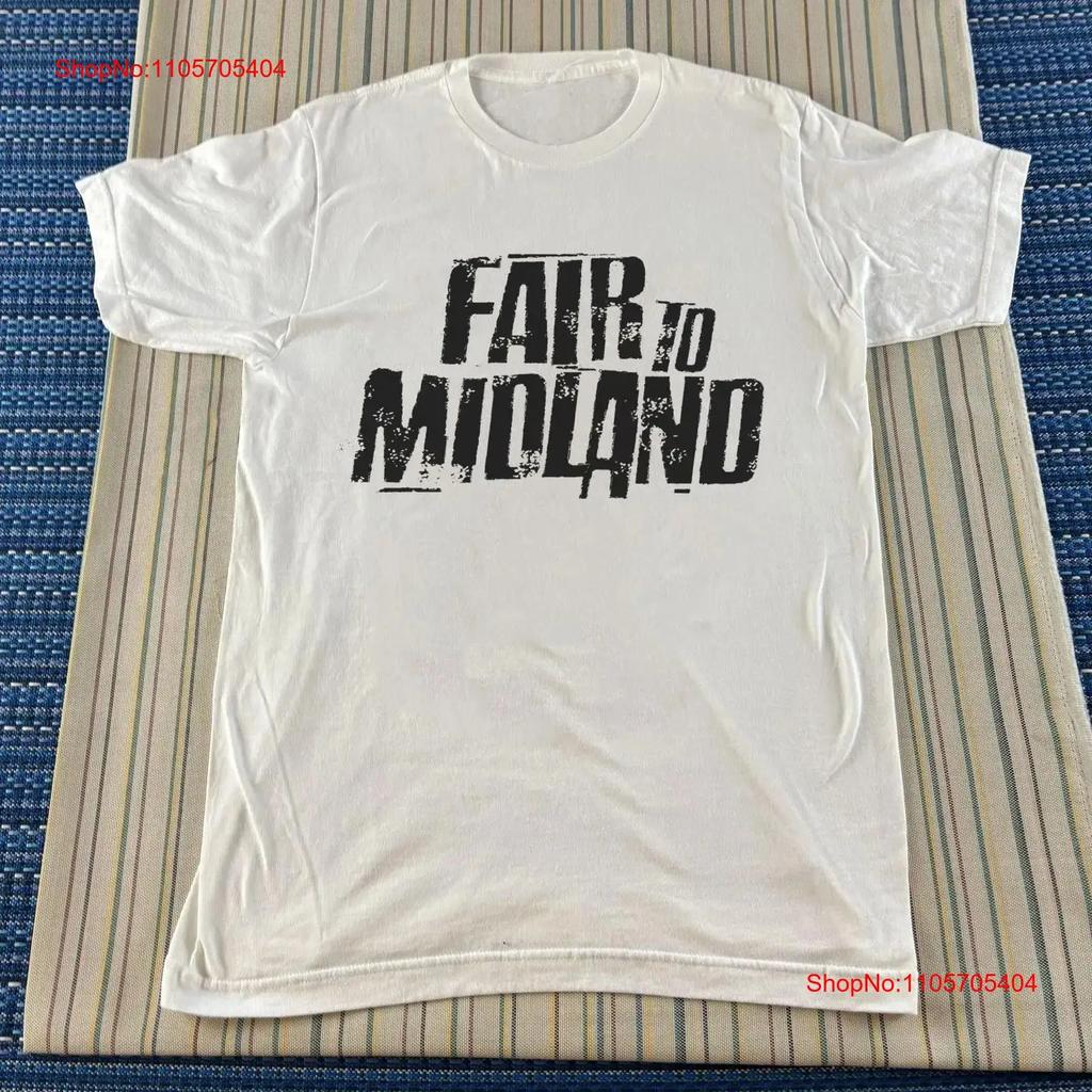 Fair To Midland Logo T Shirt Alternative Metal Music S 5xl Ils123 Vintage Streetwear Breathable