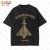 Eurofighter Typhoon Vintage Oversized Tshirt Xb3g