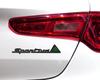 1PC Four Leaf Clover Sportiva Logo Car Rear Trunk Decoration Metal Sticker for Alfa Romeo Giulia Mito Giulietta GT 147 156 159 qa9