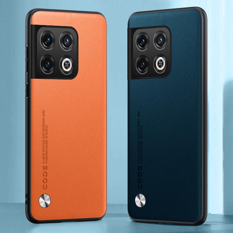 Роскошный чехол из искусственной кожи для OnePlus 10 Pro 10Pro, задняя крышка, матовый силиконовый чехол для телефона с полной защитой для One Plus 10 Pro 5G