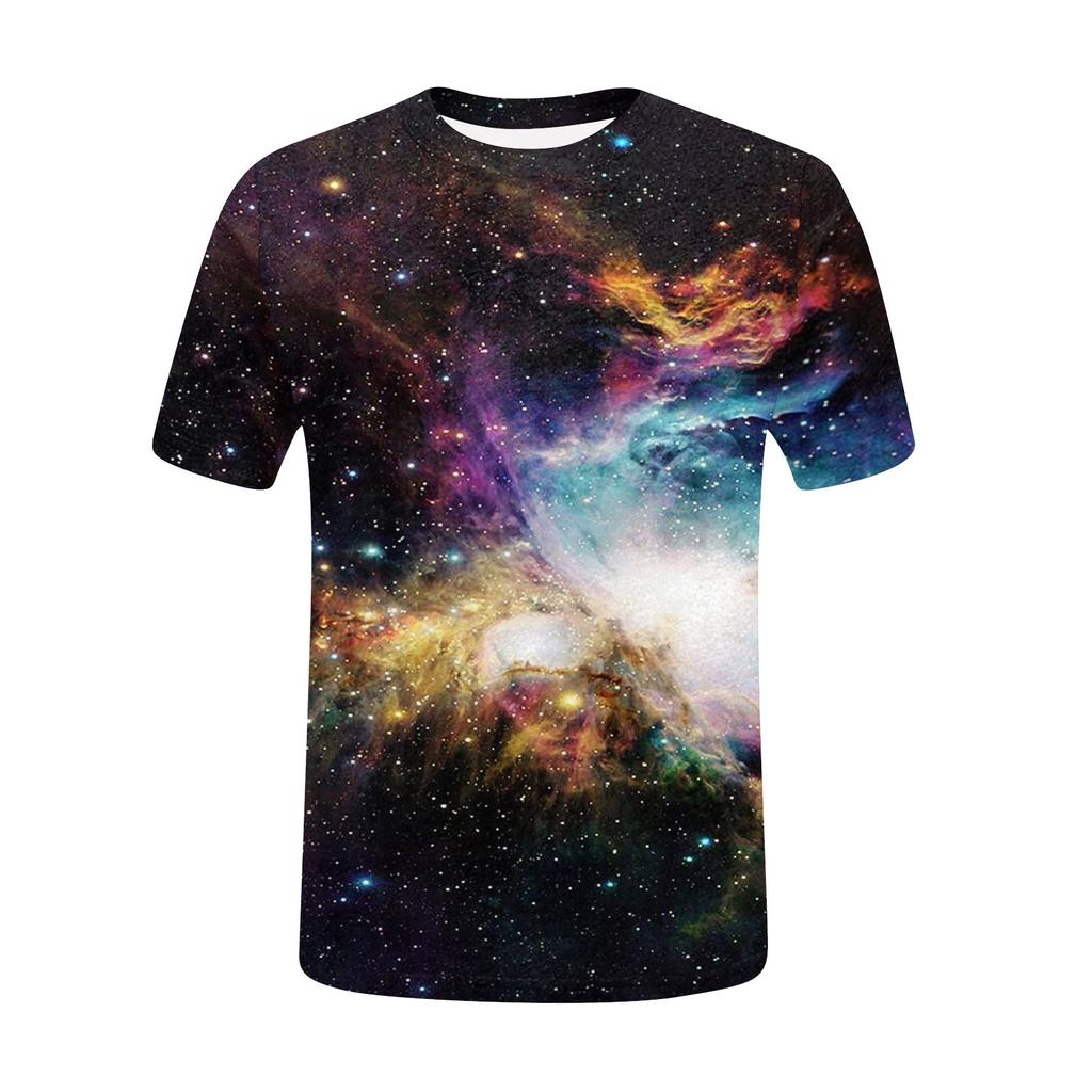 Женская модная повседневная футболка с круглым вырезом и коротким рукавом с принтом, топ