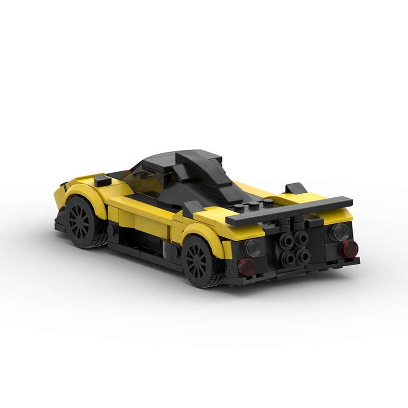 Совместимый с конструктором Pagani Креативная сборка Спортивный автомобиль Гоночный Подарок Модель Мелкие детали Образовательная игрушка