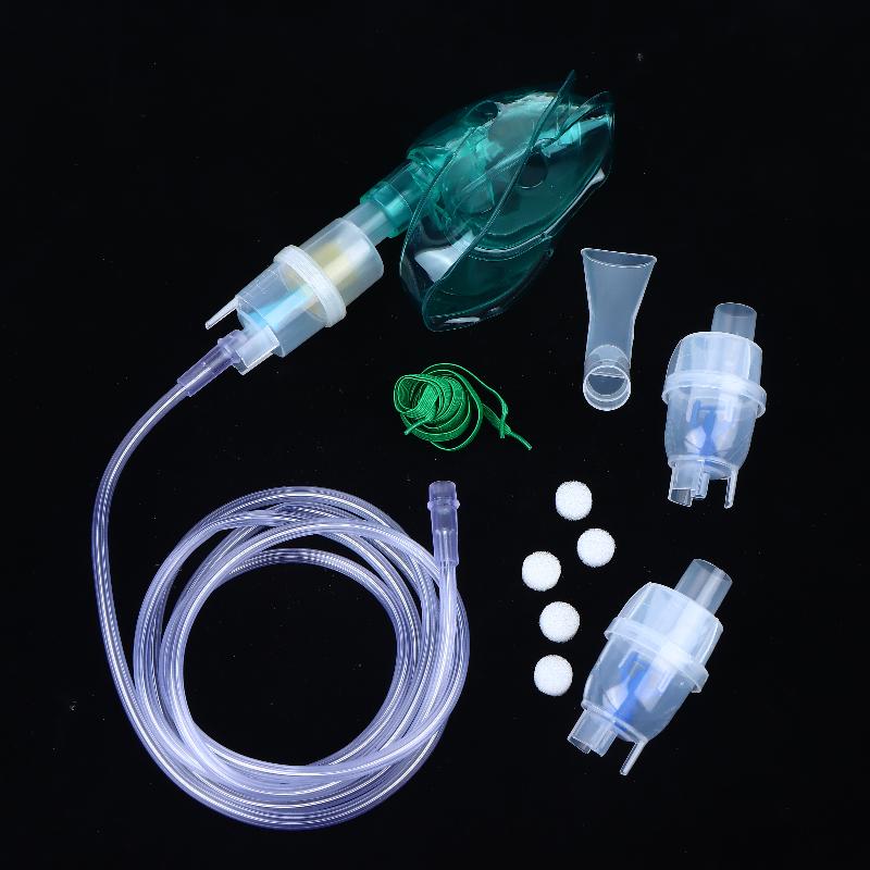 Фильтры Чашка-небулайзер Маска Взрослый Ребенок Комплект ингалятора Семейный Домашний Воздушный компрессор Распыление Здоровье 1 Комплект Мягкая трубка Катетер для ингалятора
