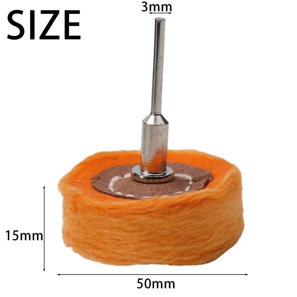 50mm Polishing Wheel Cloth Buffing Wheel For Polishing Metal Jade Jewelry Hardware Wood For Grinder Power Tool Accessories