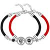 Red String Bracelet Meaning with Zirconia 925 Sterling Silver Rope Bracelet Lucky Red Thread Bracelets for Women Jewelry