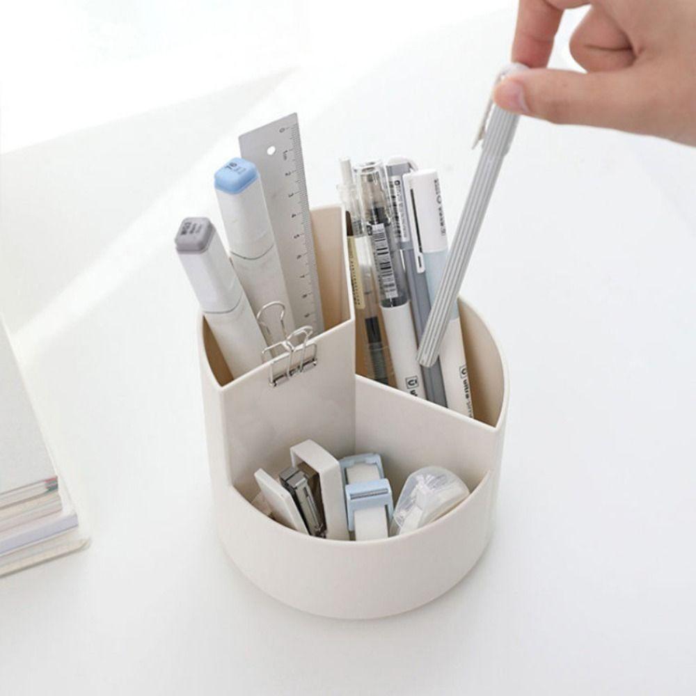 Органайзер для канцелярских принадлежностей Держатель для кистей для макияжа Контейнер для хранения Органайзер для ручек и карандашей Школьный Офисный