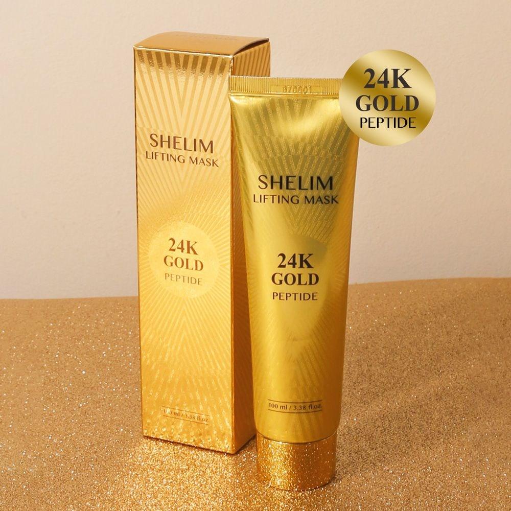 Clear and Clean Skin Premium Peel-off Pack Containing Pure Gold 100ml, 1