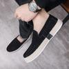 Мужские туфли-лодочки Step on cuff with one foot Corduroy Casual Shoes for Men Classic Fashion Linen Sole Fisherman Shoes 2024 New Style