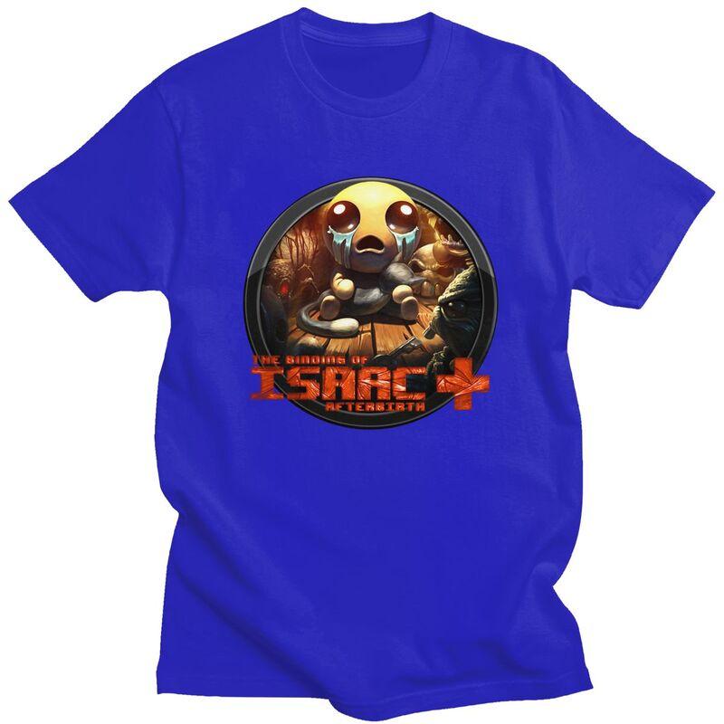 Модные футболки на заказ The Binding Of Isaac для мужчин с коротким рукавом, уличная одежда, топ, оверсайз футболки, подарок