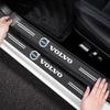 4PCS Carbon Fiber Car Sticker Auto Door Threshold Waterproof stickers For VOLVO RDESIGN T6 AWD S40 S60 S90 V40 V50 V60 V70