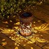 Hanging Solar Lights Solar Lantern LED Moroccan Garden Decor Solar Lanterns Outdoor Waterproof for Outside Patio Porch Pathway Hanging Decor