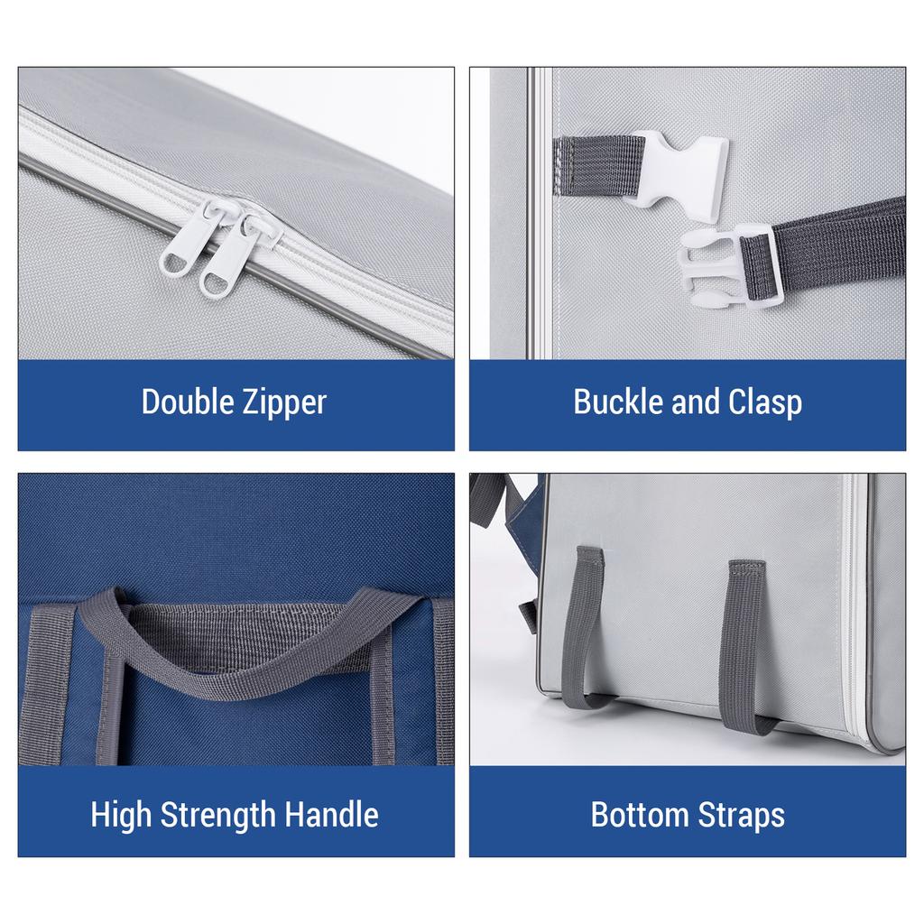 Рюкзак для весла 105 л, водонепроницаемая портативная сумка из ткани Оксфорд большой вместимости, сумка для доски для серфинга SUP