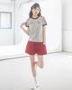 HAVISM Футболка с коротким рукавом Llf S/S Color Block W(серый)