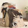 Anime L Lost In The C CloudS Blanket For Soft Throw Blanket for Picnic Bed Sofa Home Bedroom Cozy Warm Comfortable