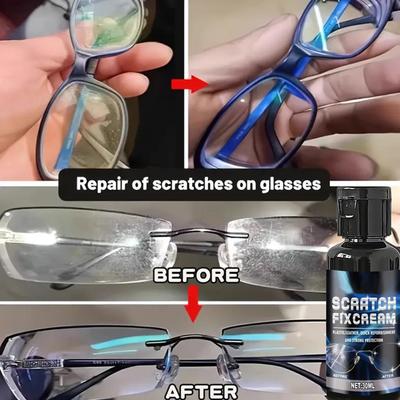 Полировальный набор для удаления царапин с оптических линз для очков, солнцезащитных очков, линз камеры, экрана телефона, часового стекла