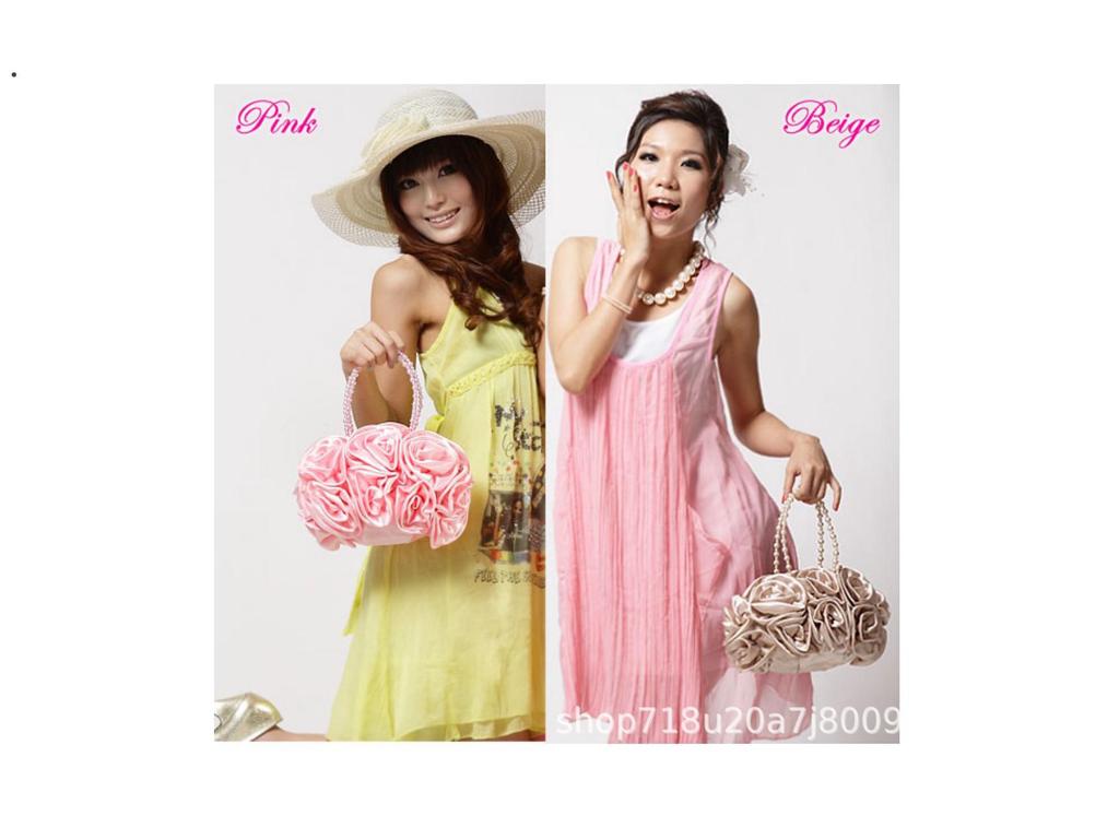 Вечерняя сумочка из парчи «Лунный цветок» - Корейский свадебный и для подружек невесты косметичка