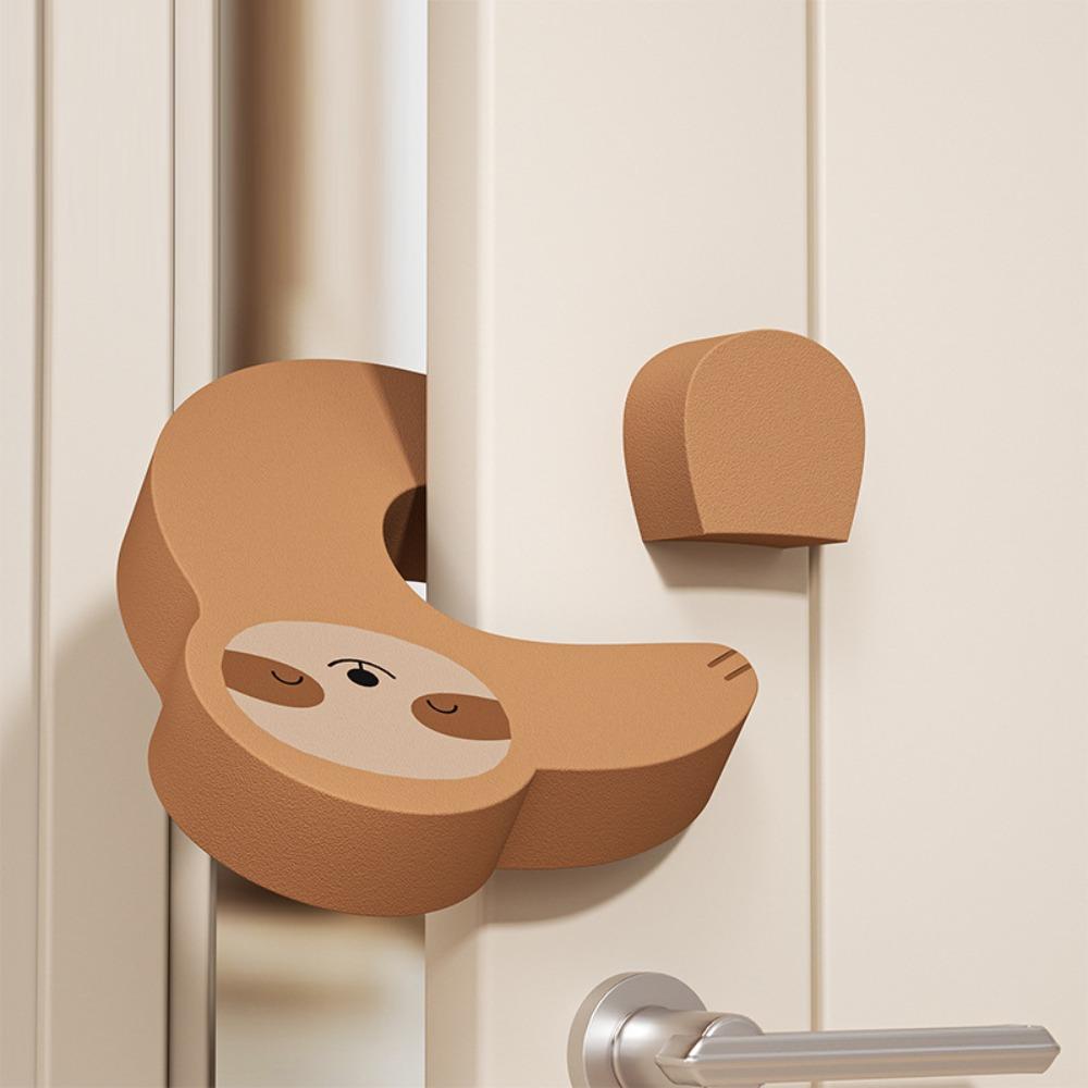 Cartoon Animals Door Stopper Baby Safety Children Finger Protector Cute Door Hinge Cover