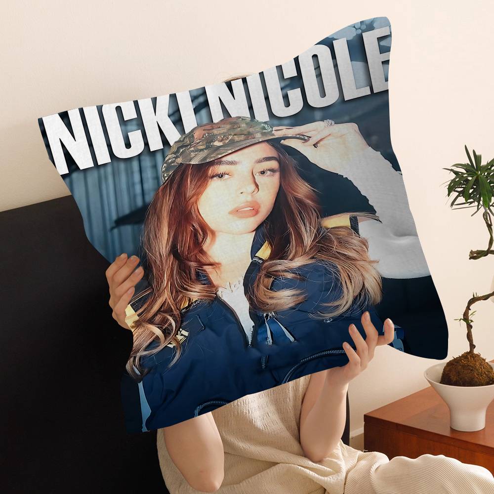 Nicki Nicole Singer Alma Pillow Gift Home Office Decoration Bedroom Sofa Car Cushion Cover Case x