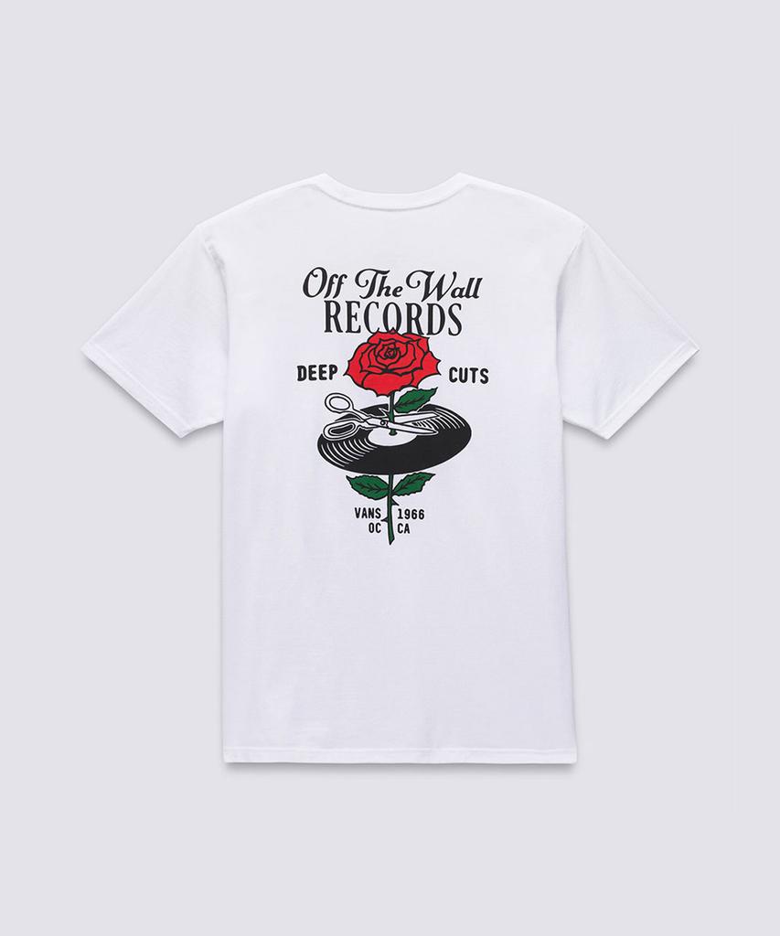 VANS Deep Cut Short Sleeve T-Shirt - White / Vn000M46Wht1