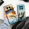 Hunting Fishing Man Soft Phone Case for Xiaomi Redmi Note 12 13 14 15 Pro Plus 11 12S 11S 11T 10 4G Black Cover Back Shell