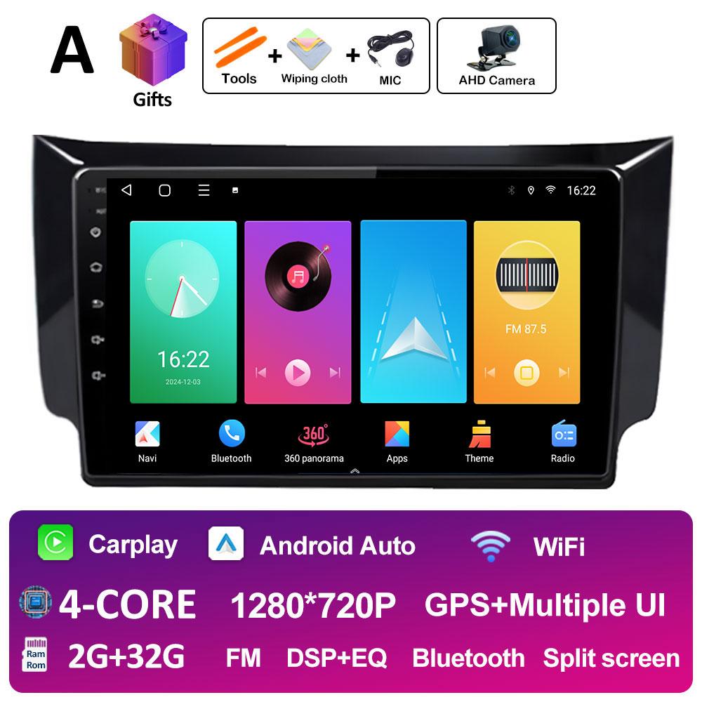 DSP Стерео Беспроводной Carplay Для Nissan Sylphy B17 Sentra 12 2012 2013 2014 2015 - 2018 WIFI Авто Аудио Видео Мультимедийный Плеер BT