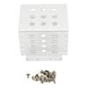 2.5in   Mounting Rack Aluminium Alloy Hollow Design High Hardness 2.5in Hard Drive Cage for 2.5in IDE   SSD (Not Inclube Hard Disk)